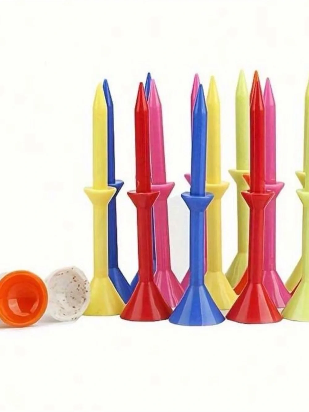 Colorful Golf Tees - Multi Color Pack by